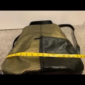 French connection black and metallic gold backpack French Connection Backpacks for Women for sale - eBay main image 3